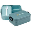 Mepal Lunch box Bento (in Nordic green with sample banding)
