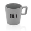Modern coffee mug with matt finish (sample branding)