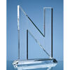 Optical Crystal Letter 'N' Award Optical Crystal Letter 'N' Award
