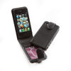 PU Leather iPhone 4 Flip Case