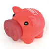 Piggy Bank with Rubber Nose (Red)
