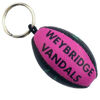 Rugby Ball Shaped Keyrings