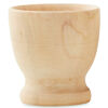 Set of Two Wooden Egg Cups