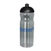 Sports Bottles Black - Domed Lid