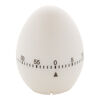 Egg-shaped kitchen timer