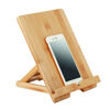 Adjustable Tablet stand in bamboo