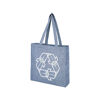 Recycled cotton and polyester shopping bag