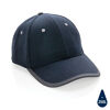Impact Aware 6 panel recycled contrast cap