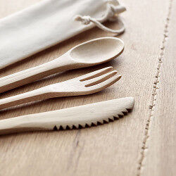 Bamboo Cutlery Set