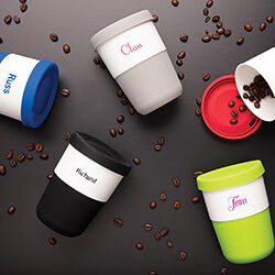 Individually Personalised Takeaway Cups