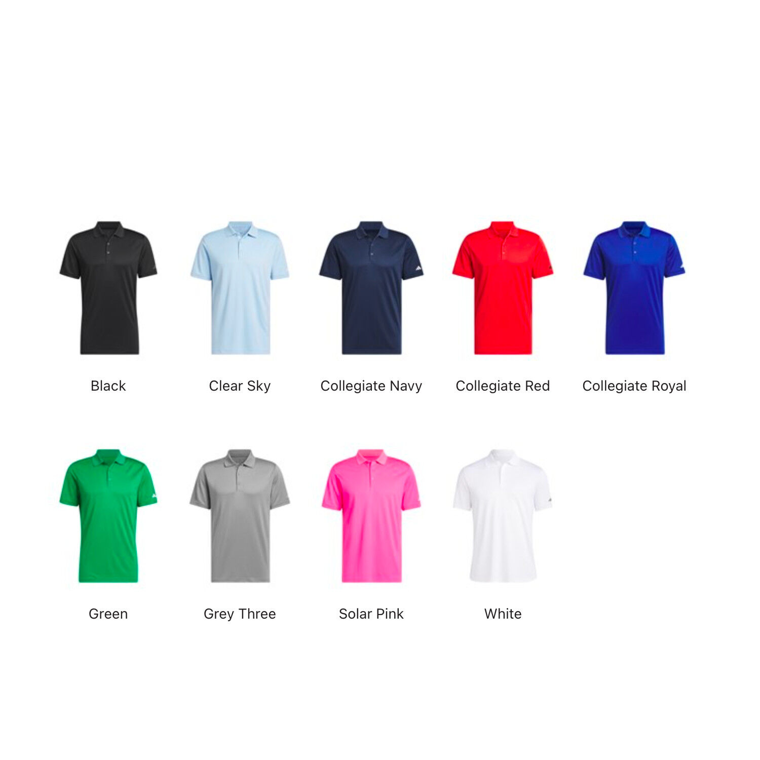 Adidas Mens Performance Polo