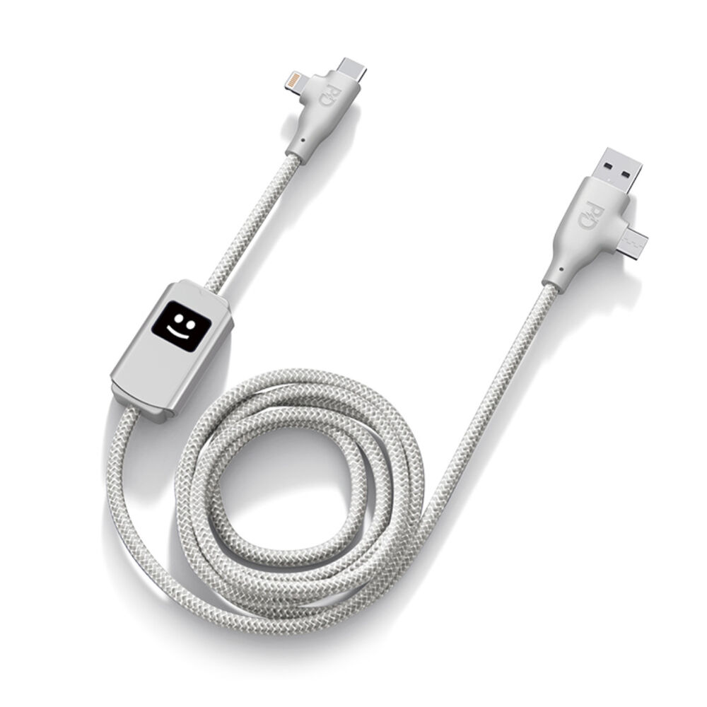 Allure 100W Fast Charge Cable (colour: silver)