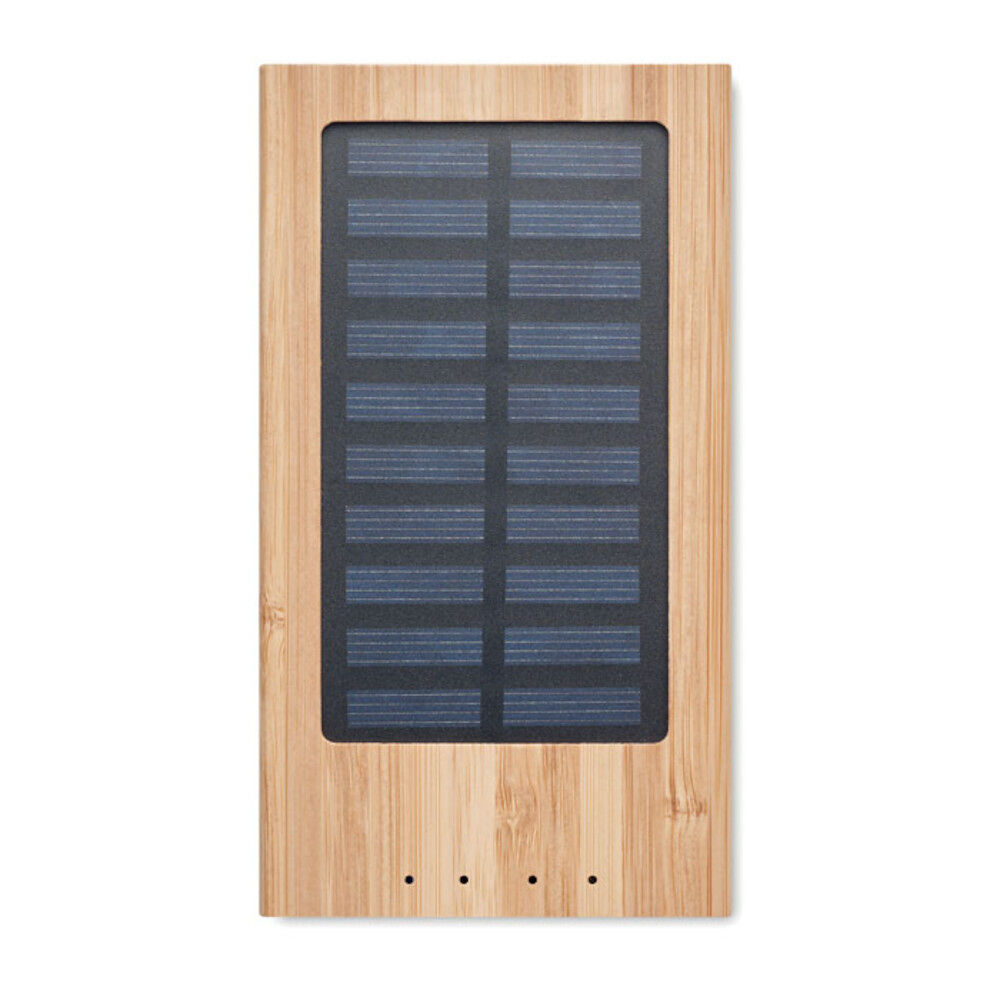 Arena Solar 4000 mAh Bamboo Powerbank