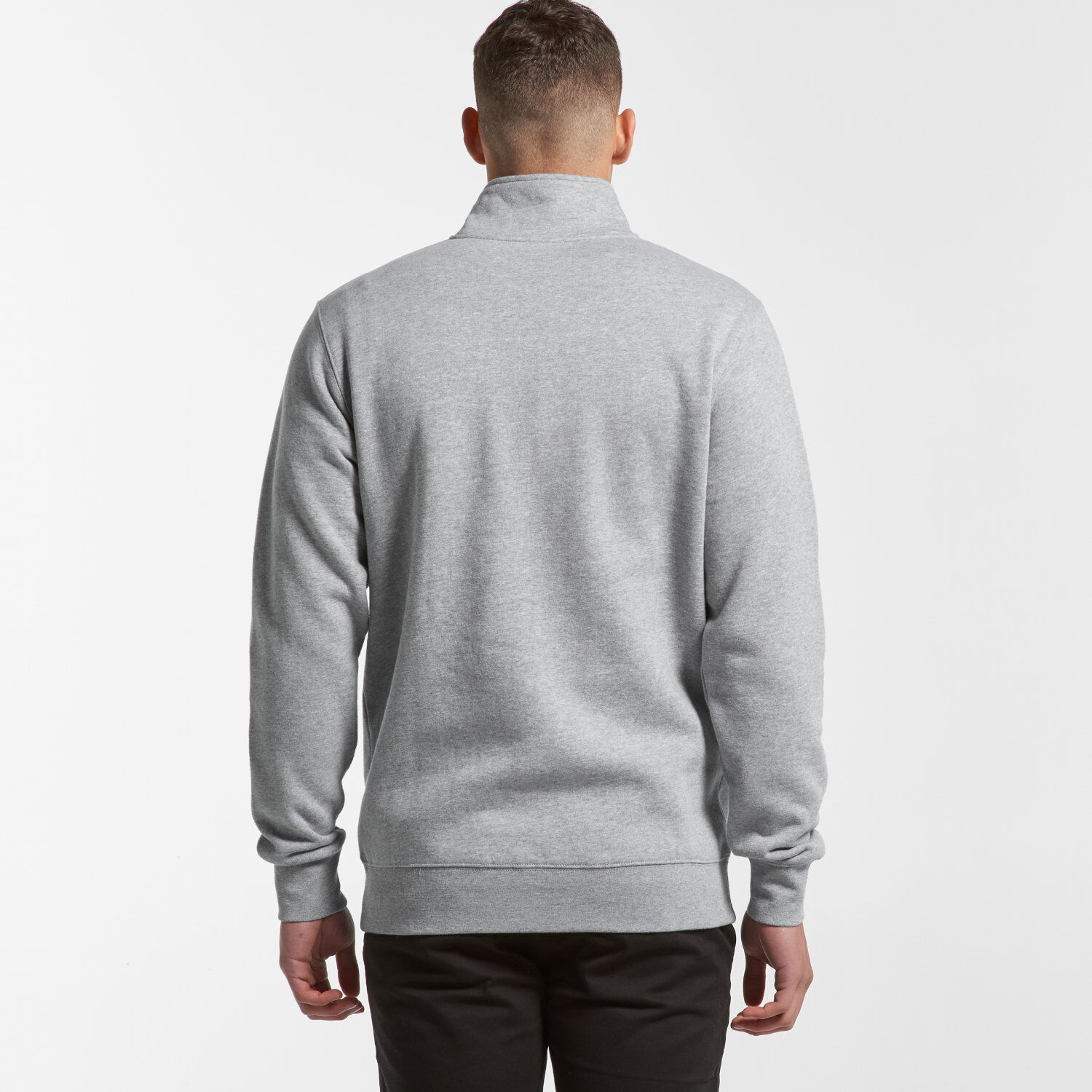 AS Colour Men's Half Zip Crew Sweater