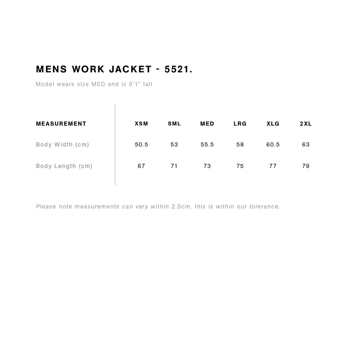 AS Colour Mens Work Jacket