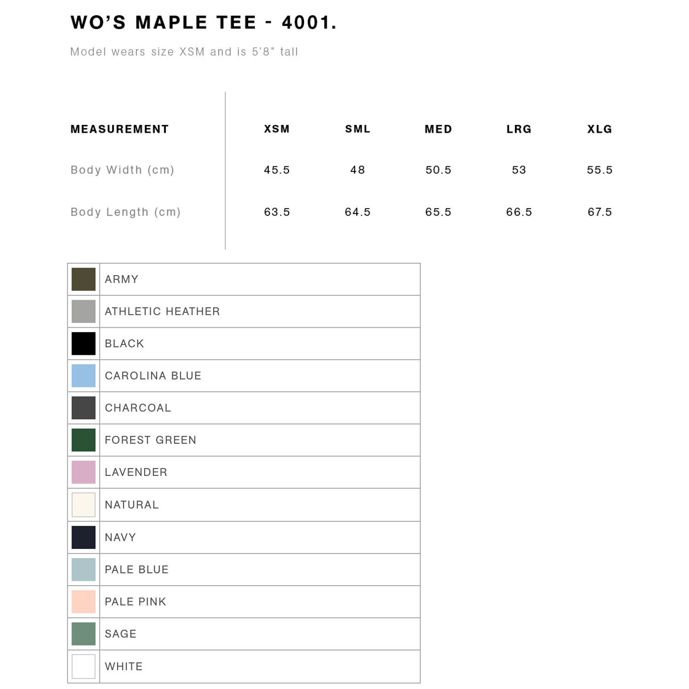 AS Colour Womens Maple T-Shirt