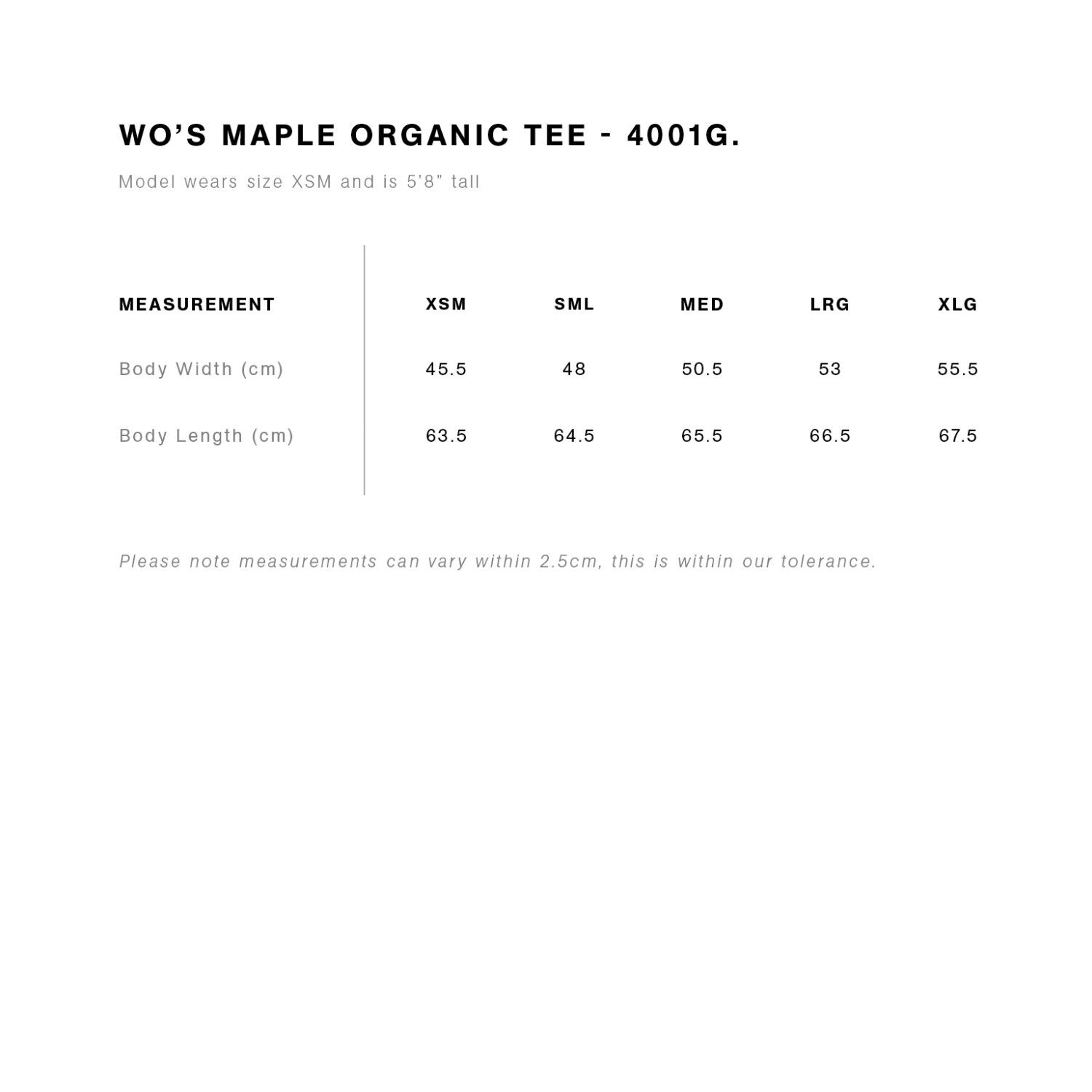 AS Colour Womens Organic Maple T-Shirt