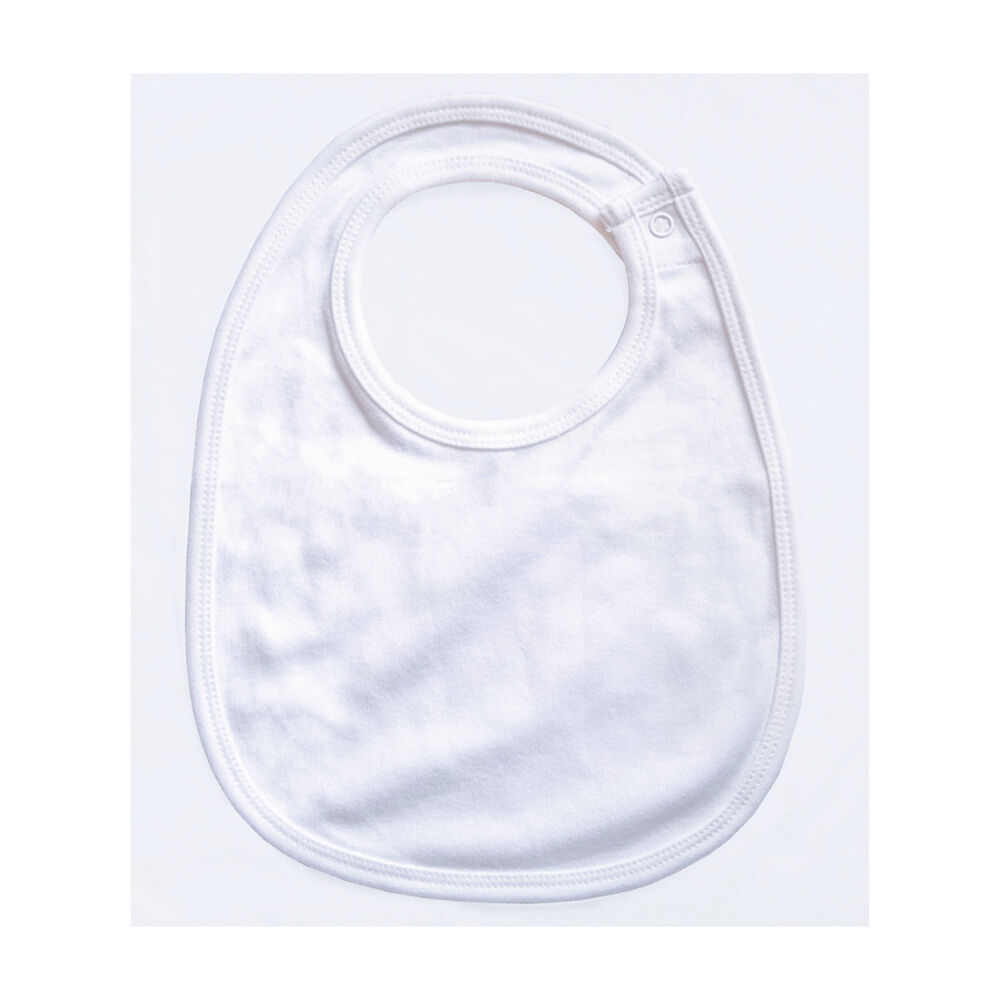 BabyBugz Single Layer Bib (white)