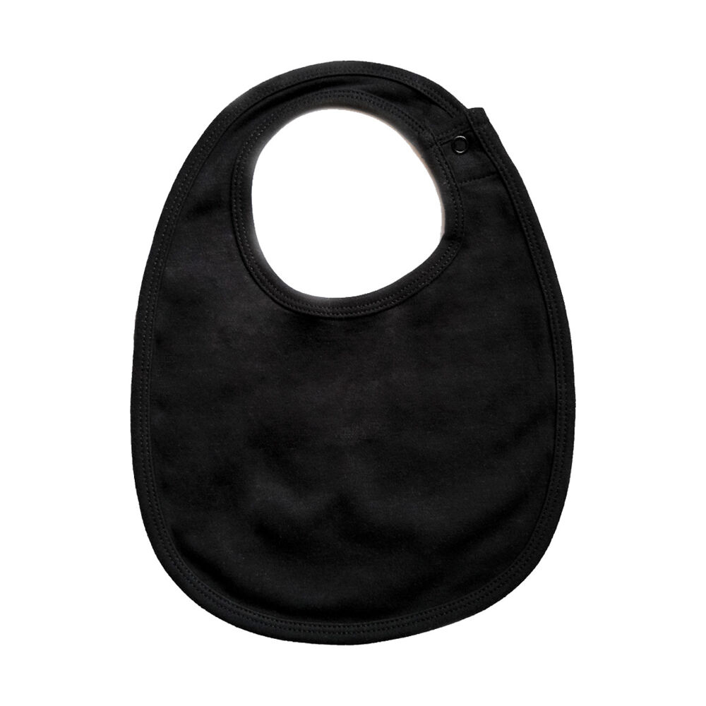 BabyBugz Single Layer Bib (black)