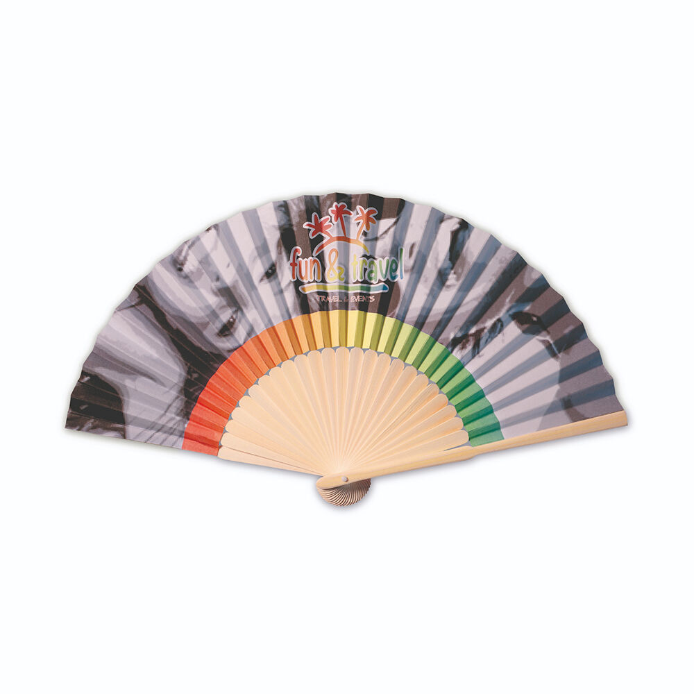 Bamboo Hand Fan with Bespoke Design