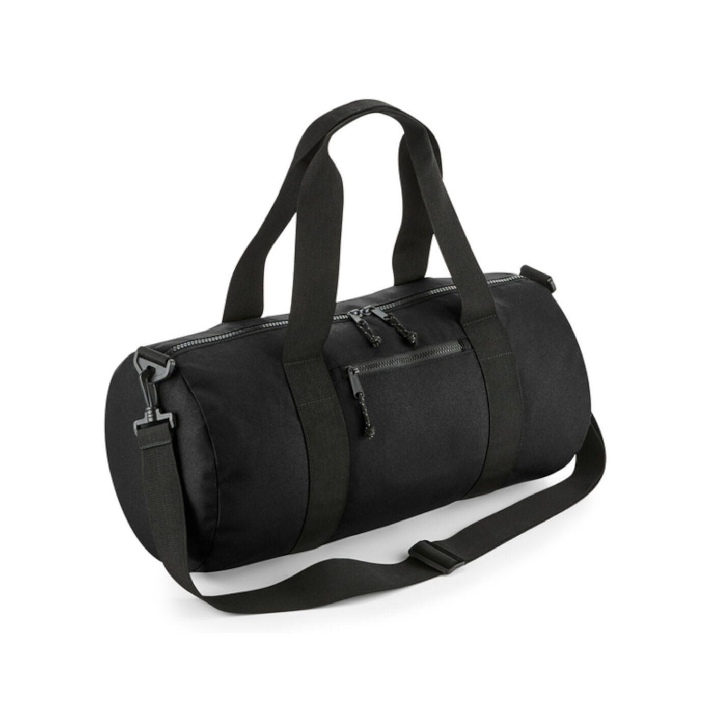 BagBase Recycled Barrel Bag (black colour)