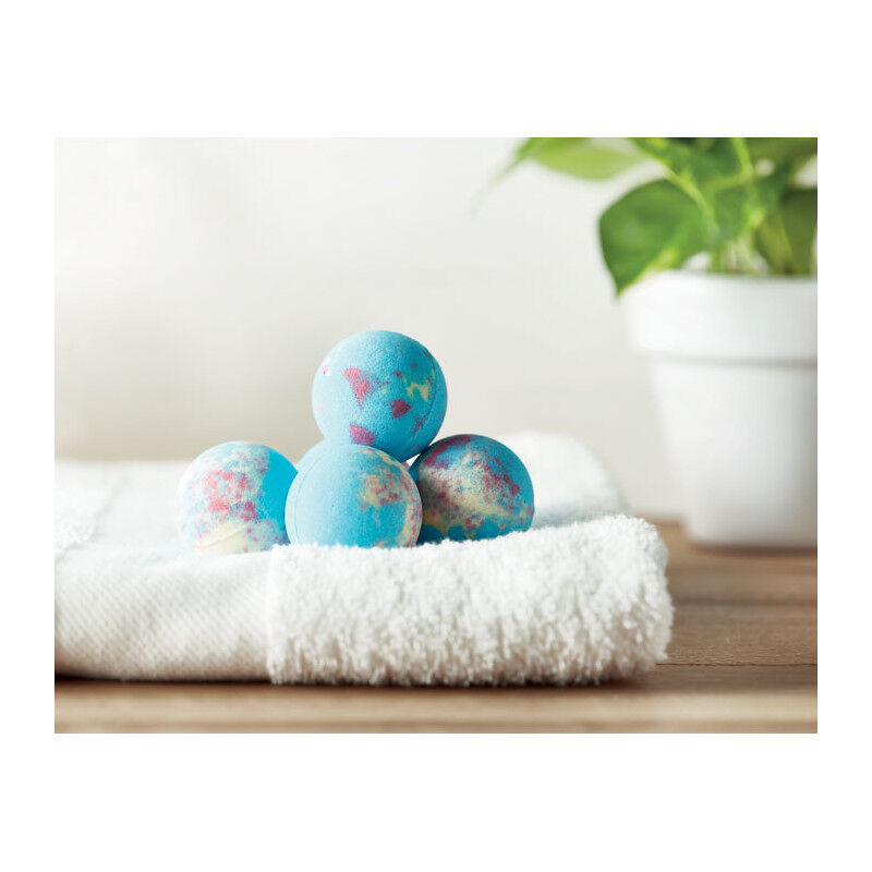 Bath Bomb Set in Cotton Pouch