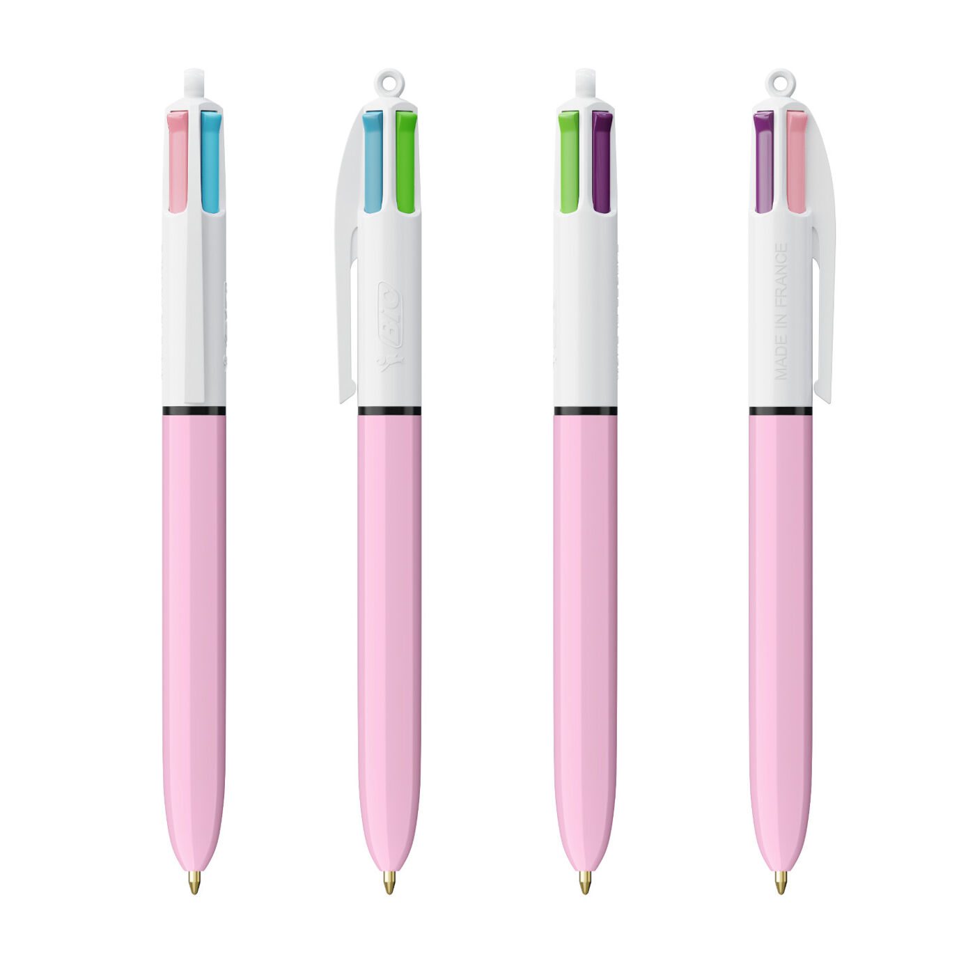 BIC 4-Colours Fashion Pen (purple pastel)