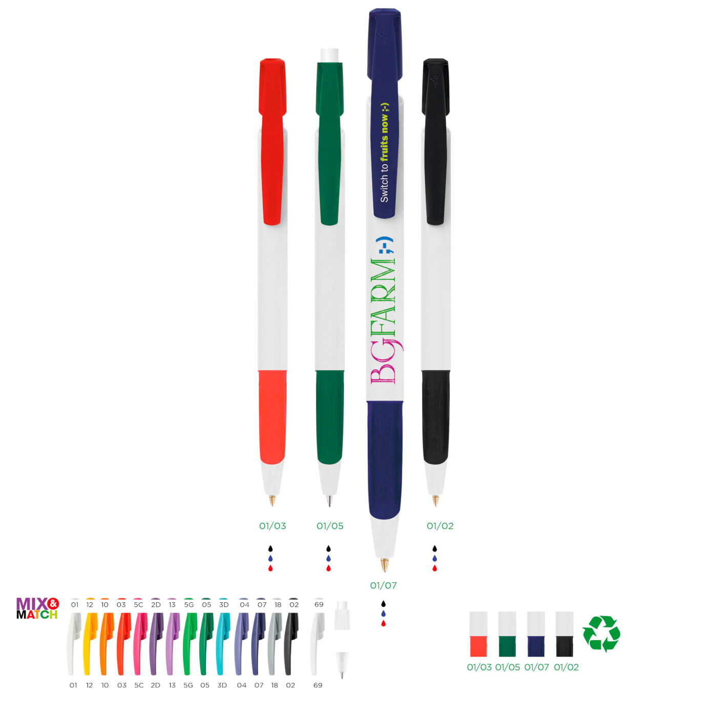 BIC Media Clic Grip Ecolutions Ballpen