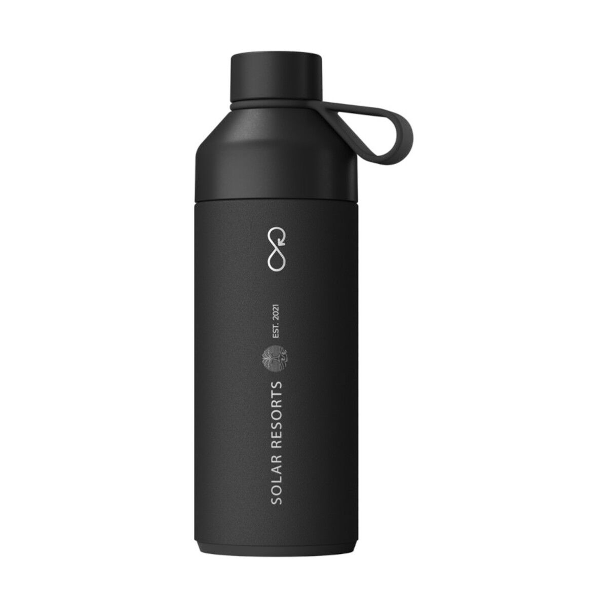 Big Ocean Bottle (black with sample branding)