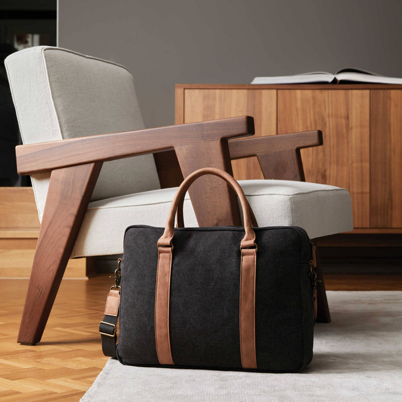 Bosler Canvas Laptop Bag From Vinga