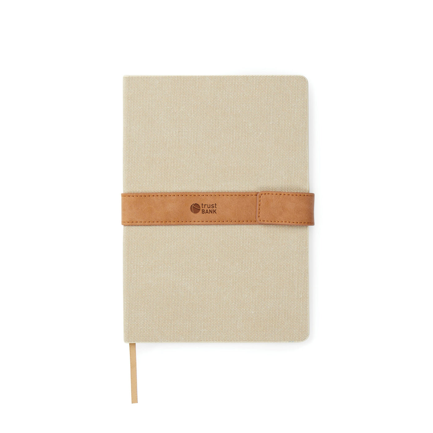 Bosler Recycled Canvas Notebook (sample branding)