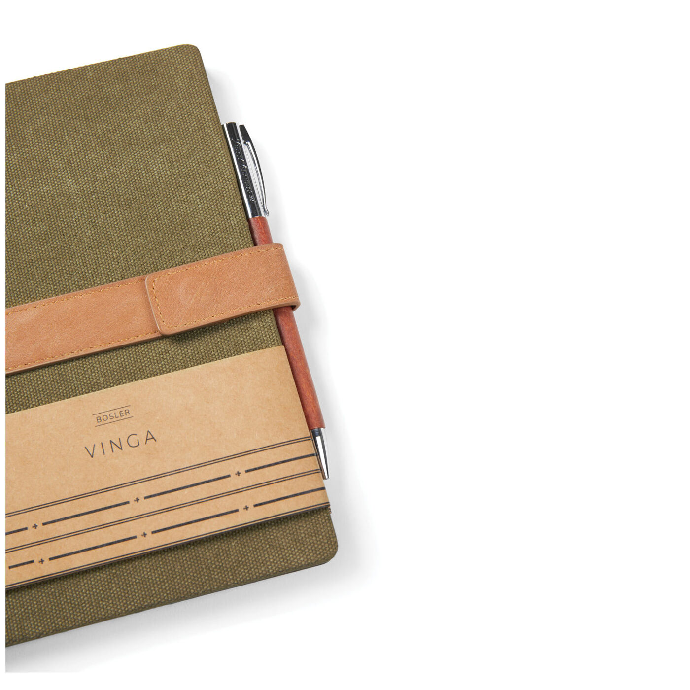 Bosler Recycled Canvas Notebook