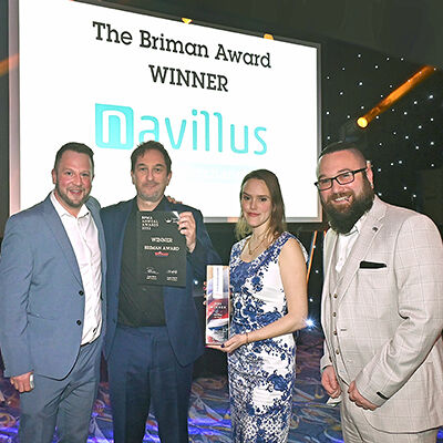 Navillus Print Gifts win the Briman Award - April 2022