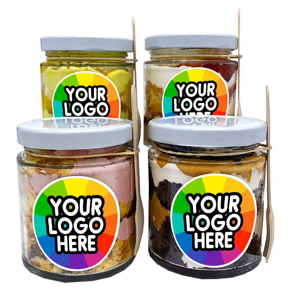 Branded Cake Jars