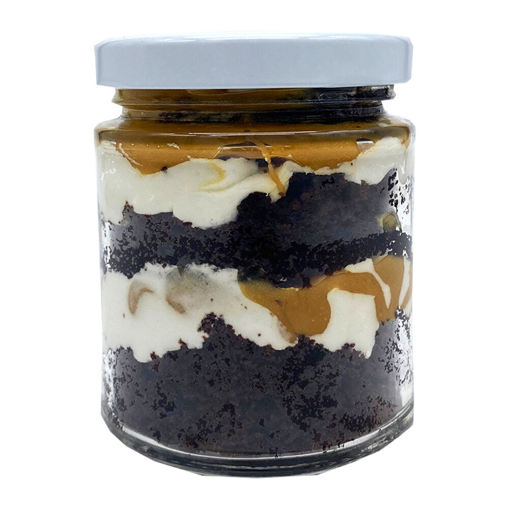 Branded Cake Jars (Chocolate Caramel)