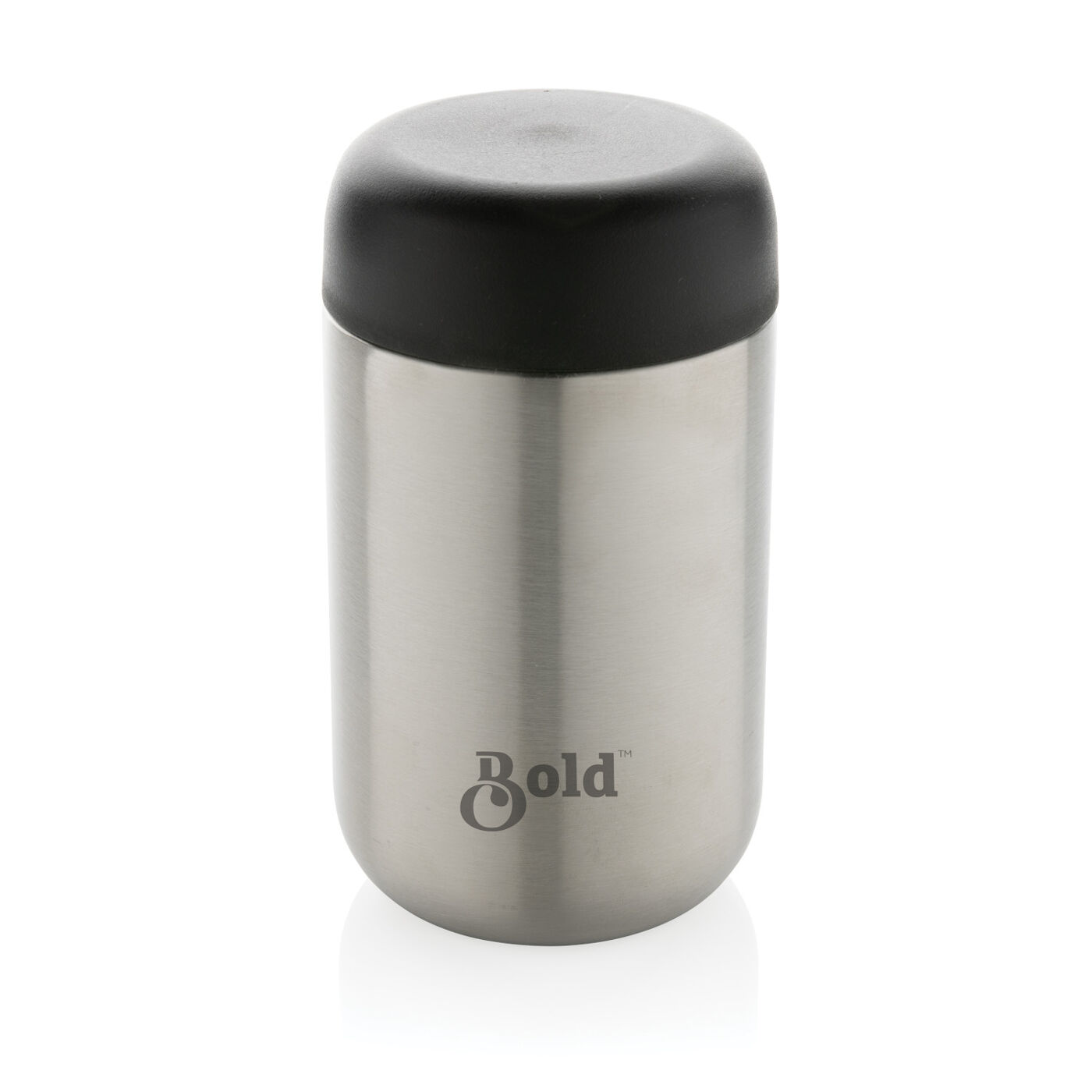 Brew Vacuum Tumbler (silver with sample branding)