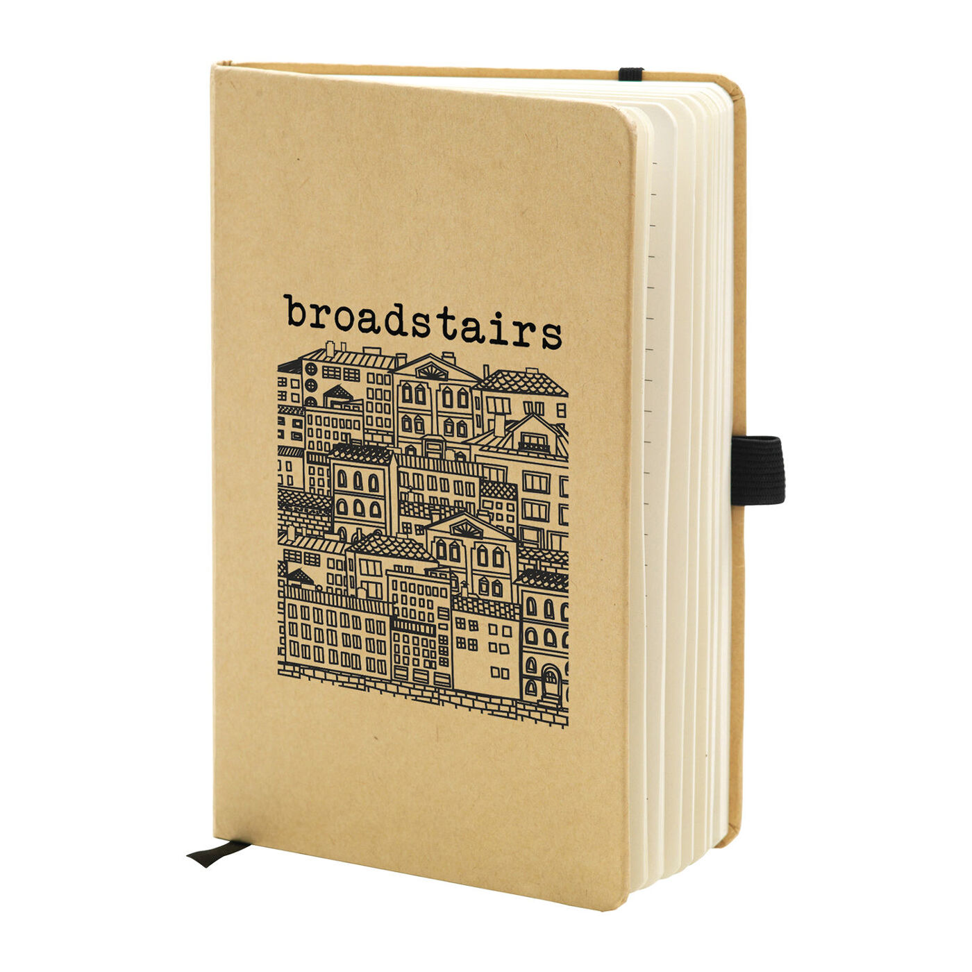 Broadstairs A5 Recycled Kraft Paper Notebook