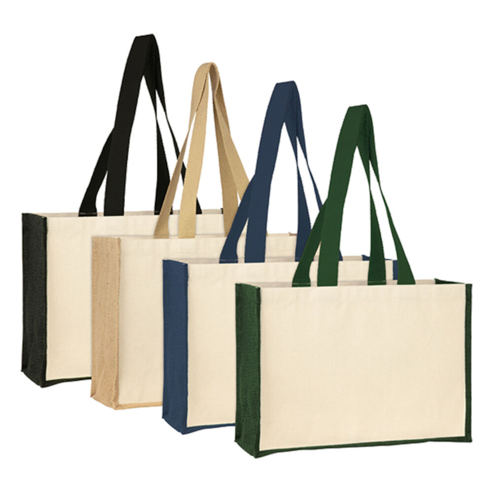 Brookland Jute 10oz Canvas Tote Shopper Bag