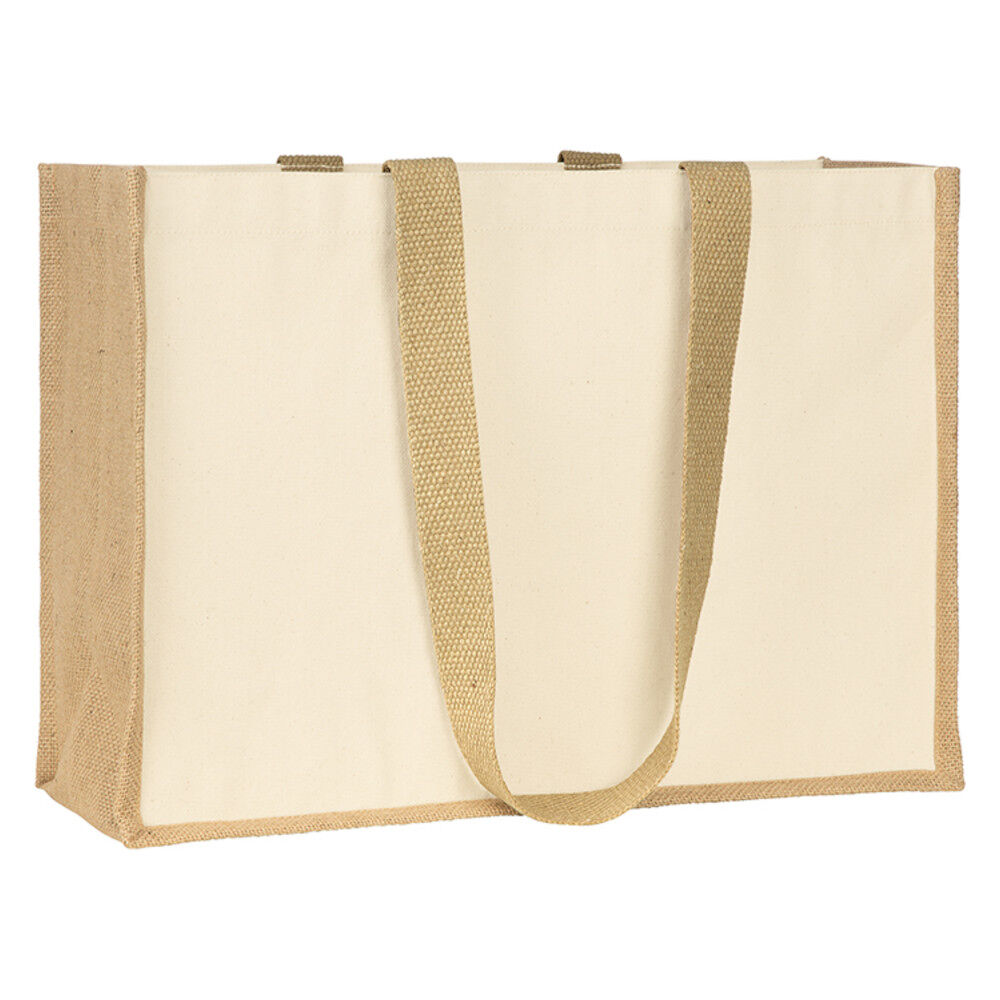 Brookland Jute 10oz Canvas Tote Shopper Bag