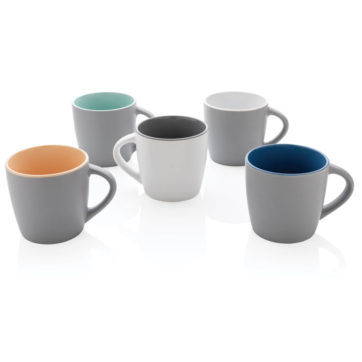 Ceramic Mug with Coloured Inner