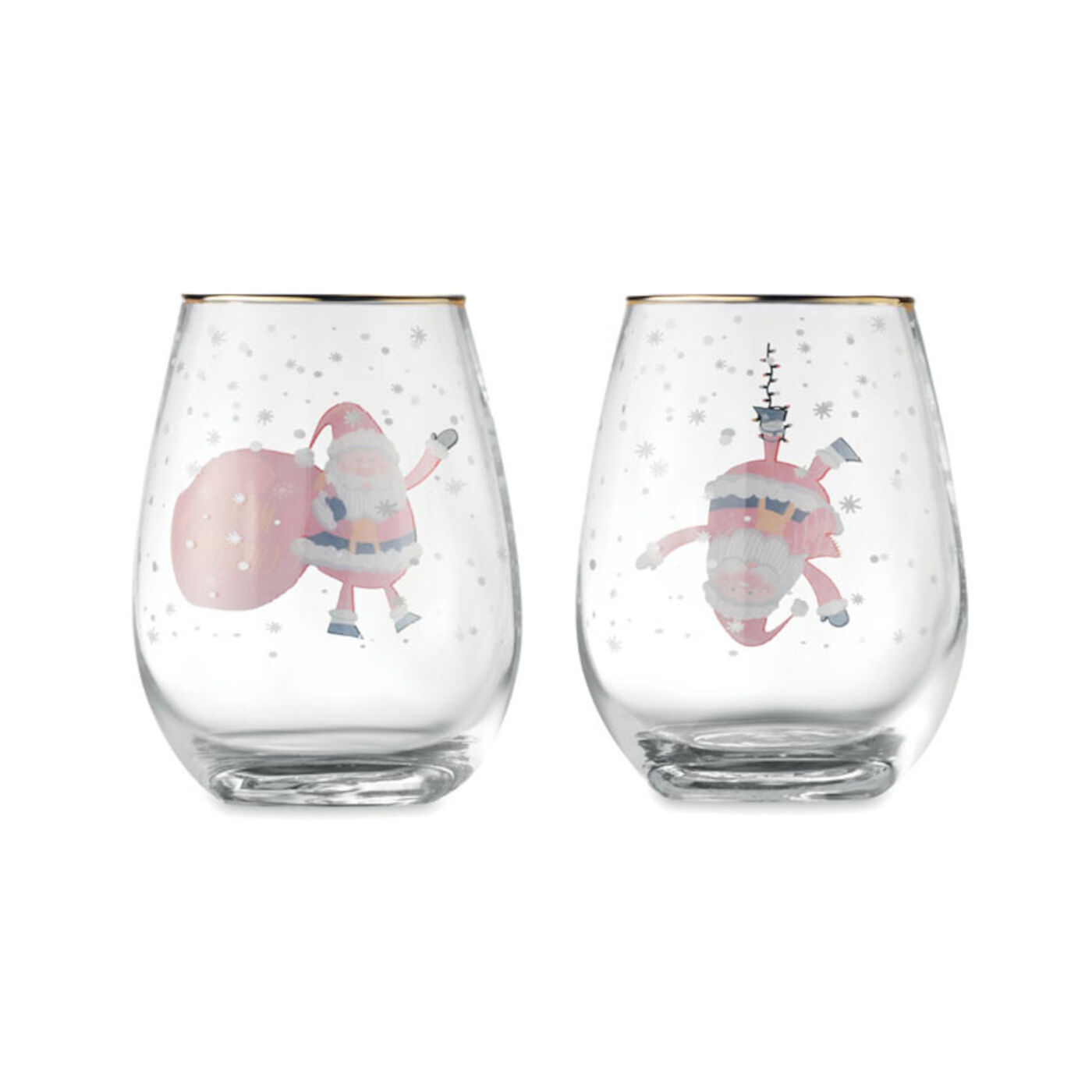 Christmas Glasses (reverse view)