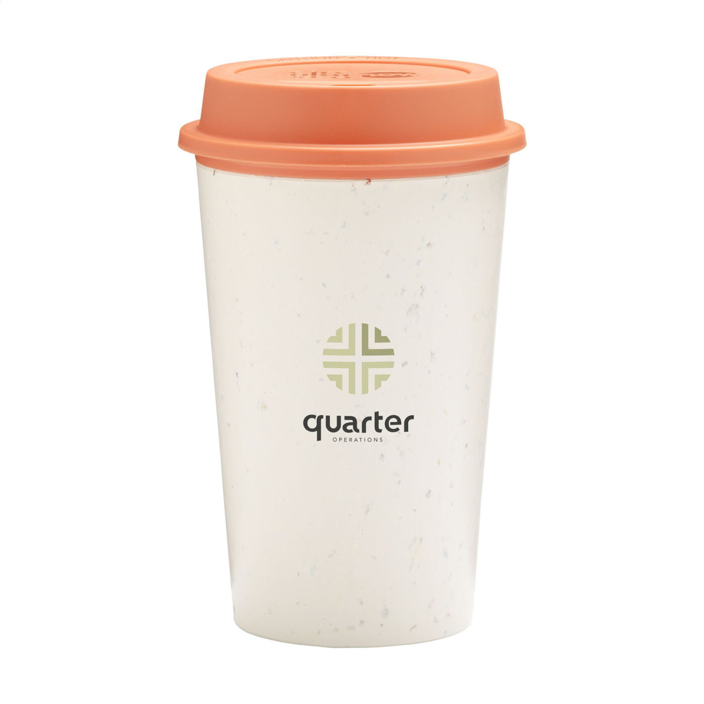 Circular & Co Recycled Takeaway Cup (sample branding)