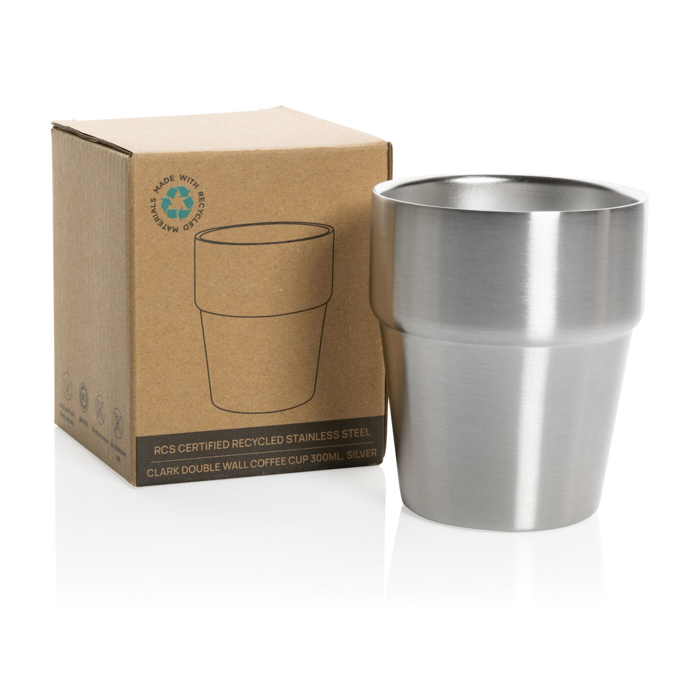 Clark Recycled Steel Double Wall Cup