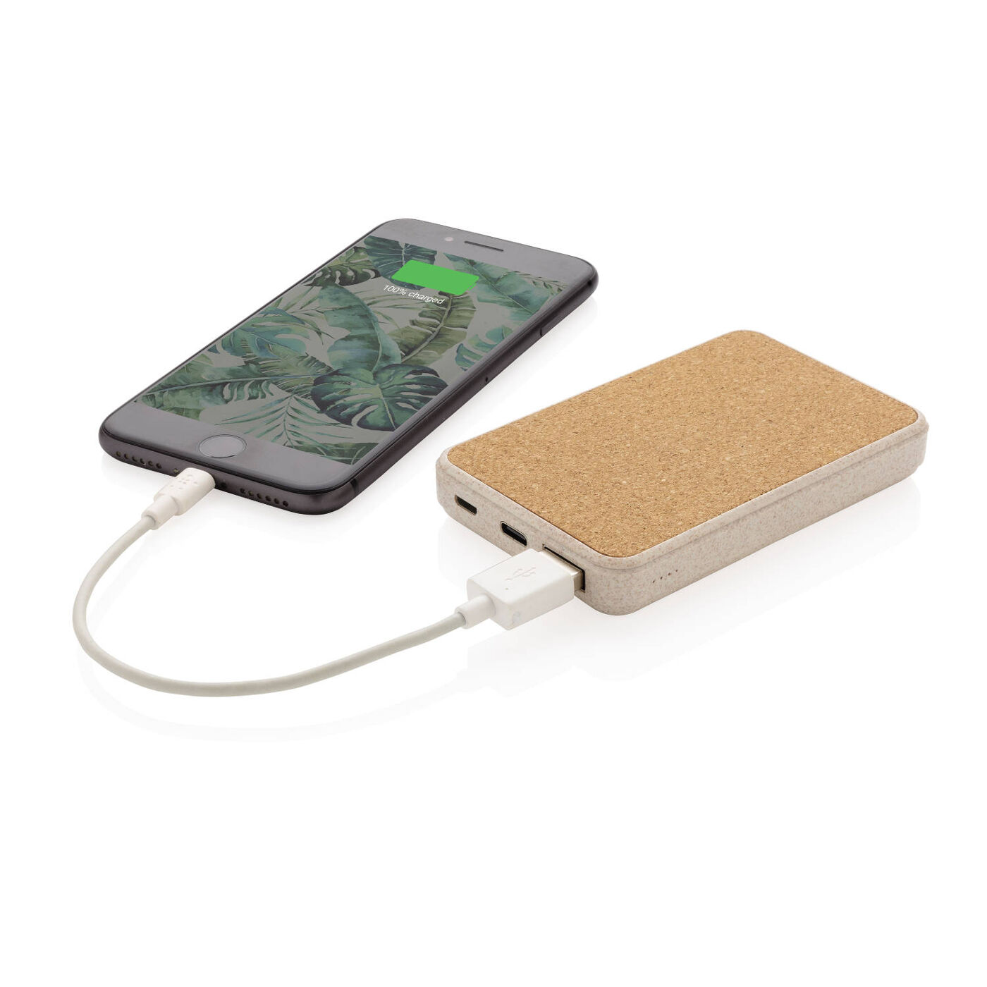 Cork and Wheat 5000 mAh Pocket Powerbank