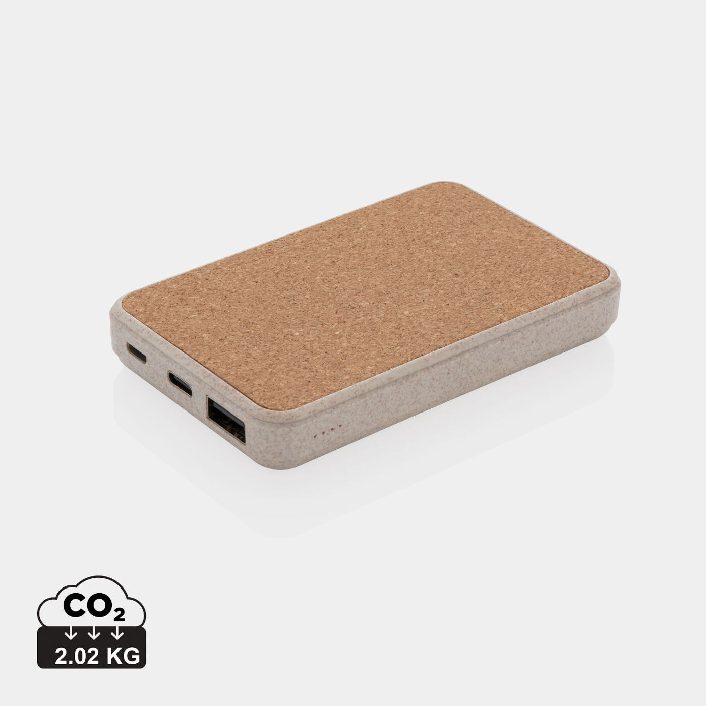 Cork and Wheat 5000 mAh Pocket Powerbank