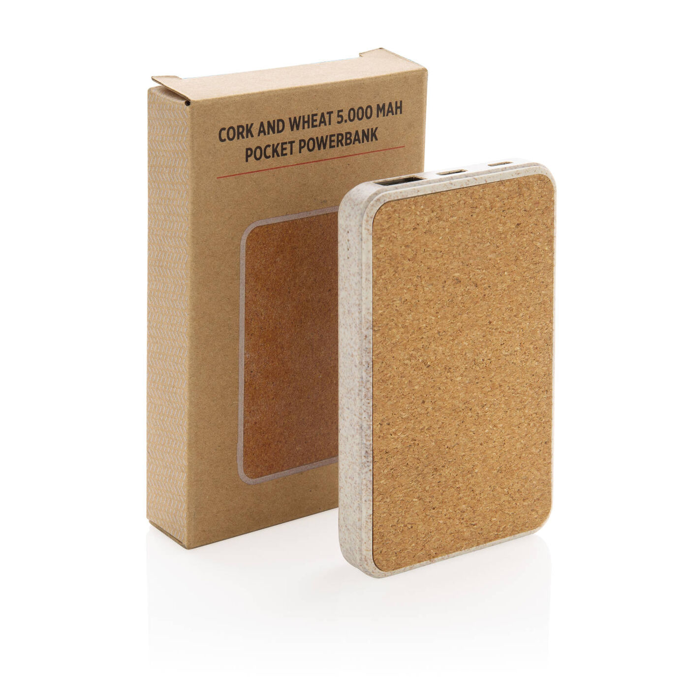 Cork and Wheat 5000 mAh Powerbank