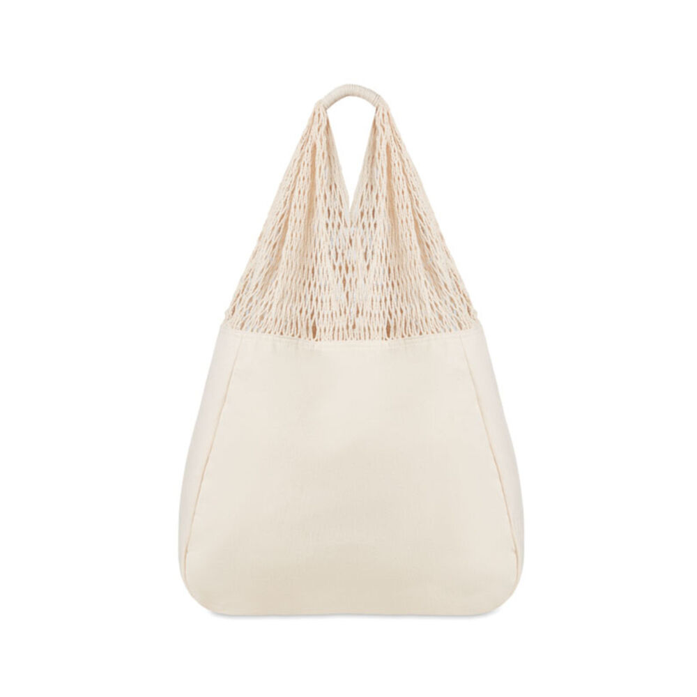 Cotton Mesh Beach Bag