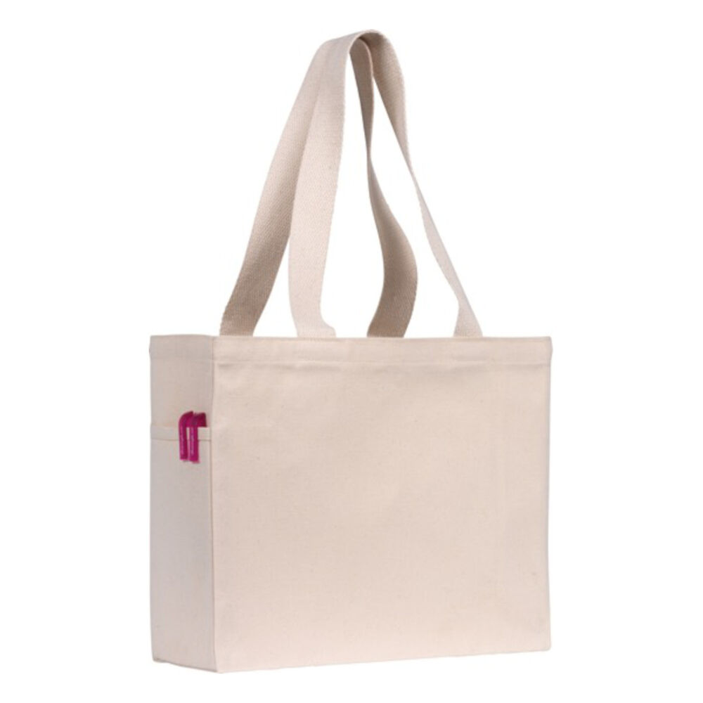 Cranbrook Shopper Bag (natural with pens showing in side pocket)