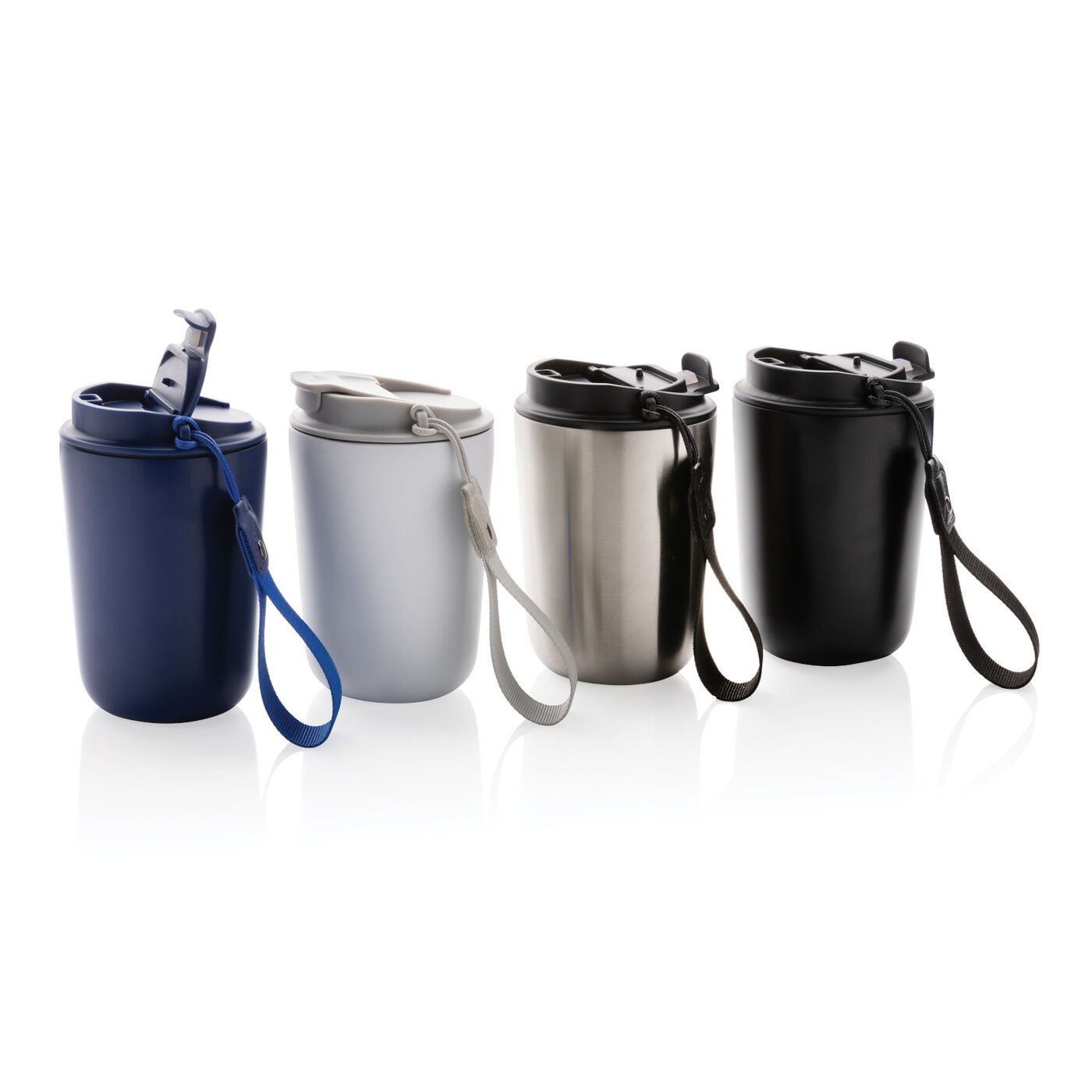 Cuppa R-Steel Vacuum Tumbler with Lanyard