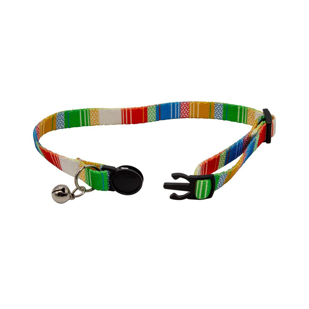 Custom Branded Cat Collar with Bell (full-colour dye sublimation print)
